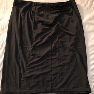 Black business skirt.